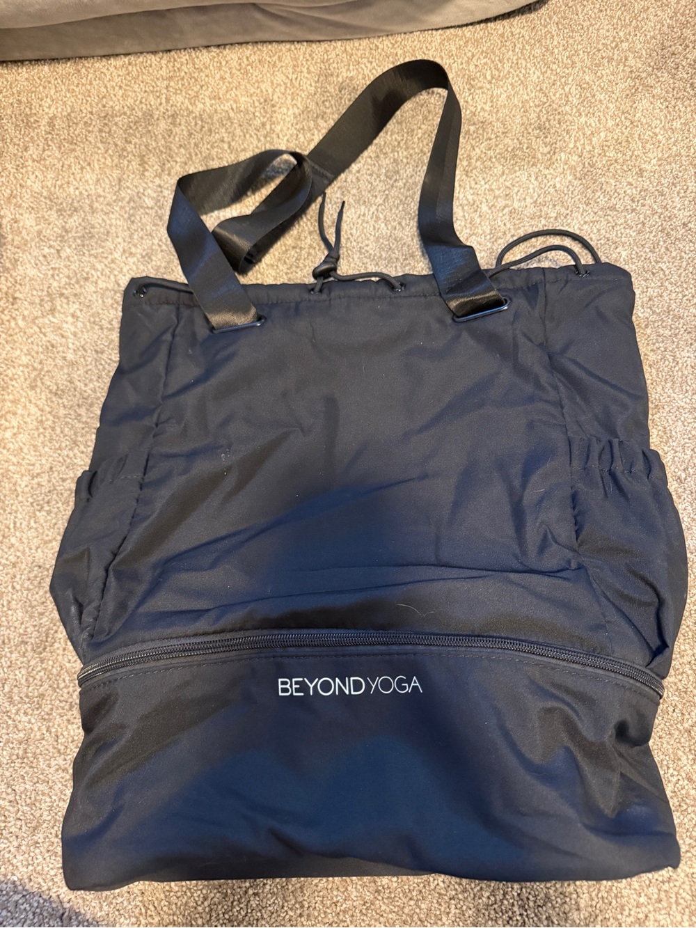 Beyond Yoga Navy-Black Everyday Tote